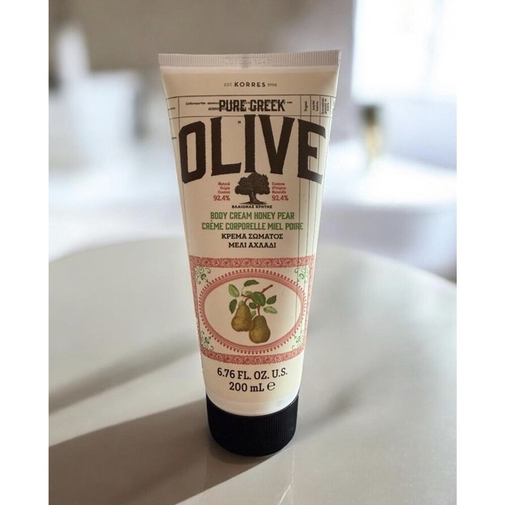 KORRES Pure Greek Olive Body Cream OLIVE BLOSSOM 6.76 Fl Oz / 100 mL